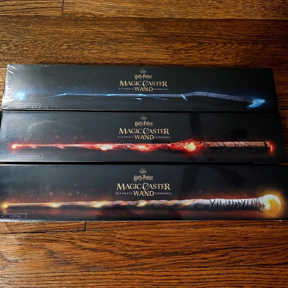 COPY - Harry Potter Magic Caster Wand Ultimate Experience (Honourable, Defiant …